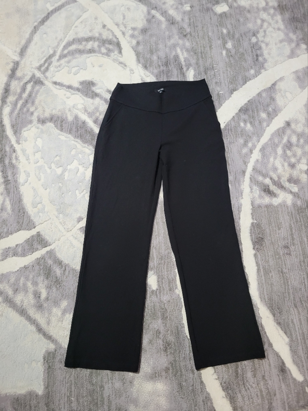 Saint + Sofia Black Pants with High Waist Size 8 (M)